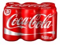 Coca Cola Kutu 330ml 24'lü Koli