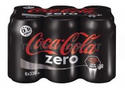 Coca Cola Zero Kutu 330ml  24'lü Koli